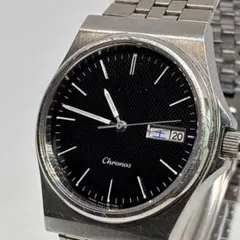 美品 稼働品 Seiko Chronos メンズ 腕時計 88年製 ヴィンテージ - メルカリ
