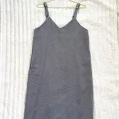 OPAQUE.CLIP オペークドットクリップ キャミワンピース グレー M