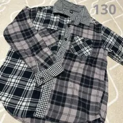 UNIQLO長袖チェックシャツ 130