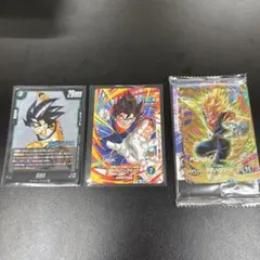 ドラゴンボール スーパーダイバーズ 未開封　BUPPAパック、ベジット、孫悟空のサムネイル