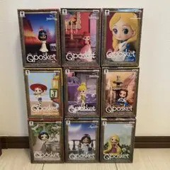 【未開封】Qposket 9個セット ディズニー プリンセス