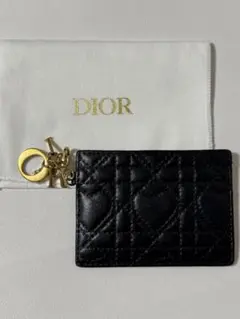 DiorCaroCosmosジップカードホルダー カナージDIORカードケース | Mercari