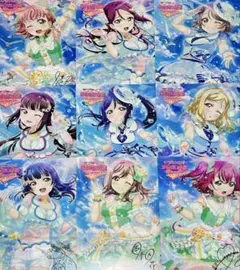 ラブライブサンシャイン　謎つきクリアファイル　9枚セット リアル脱出ゲーム