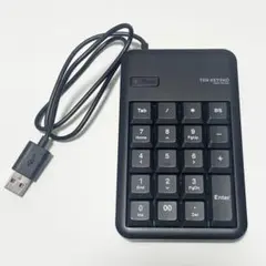 【USBテンキーパッド】 コンパクトサイズ ブラック エレコム