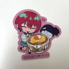 【ガンダム】ジークアクスコラボステッカー　マチュ　すき家