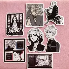 即購入可】東京リベンジャーズ シール ステッカー まとめ売り 佐野万次郎 セット