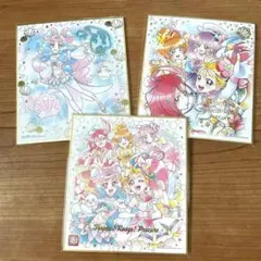 バンダイ プリキュア色紙ART トロピカルージュプリキュア　３枚