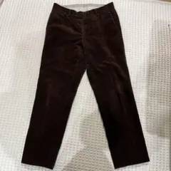 ユナイテッドアローズ　ダークブラウン コーデュロイスラックス