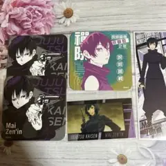 呪術廻戦 禪院真依 アートコースター ロングステッカー等