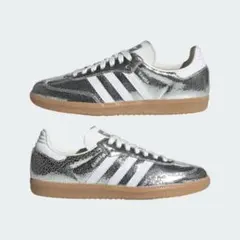 adidas SAMBA OG シルバー 24.0