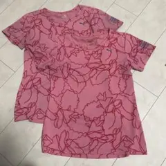 プーマ　puma ピンク　Tシャツ　2枚セット　サイズはMとL