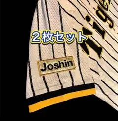 刺繍アイロンワッペン 阪神タイガース チャンピオン 優勝joshin