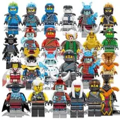 8時間内発送。互換品個別包装16人セットLEGO Ninjaミニフィギュアセット