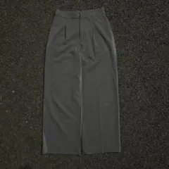 y2k wide slacks pants 90s archive mode 黒 - メルカリ