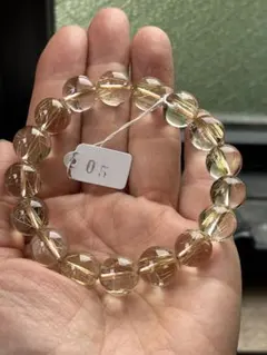 ゴールドタイチンルチルクォーツ ブレス12.5mm