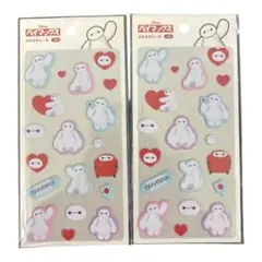 セリア ベイマックス ふわふわシール