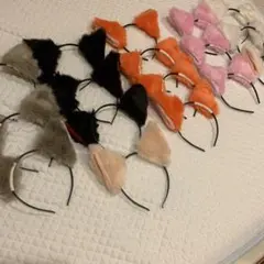 猫耳　17個セット