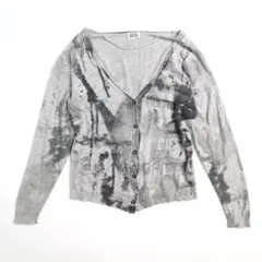 00s y2k archive diesel 薄手 グラフィック カーディガン