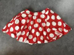 ディズニー公式 ディズニーリゾート ミニースカート スカパン120cm