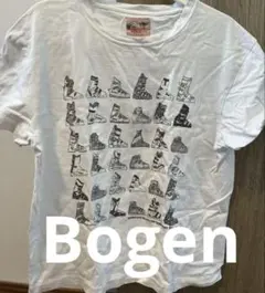 Bogen スキーブーツイラスト 半袖Tシャツ