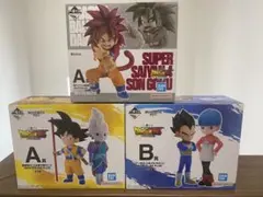 ドラゴンボールダイマ一番くじフィギュア3種セット A賞B賞第二弾A賞