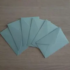 メッセージカード封筒 6枚セット