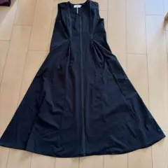 AZUL ブラック ノースリーブワンピース黒M