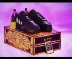 adidas 遊戯王コラボスニーカーADI2000 YU-GI-OH 25cm adidas アディダス ×遊戯王 ADI2000 ”YUGI`S WORLD 限定カード