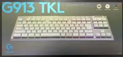 未使用品 G913 TKL ホワイト 茶軸のサムネイル