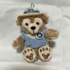 【美品】ダッフィー ぬいぐるみバッジ