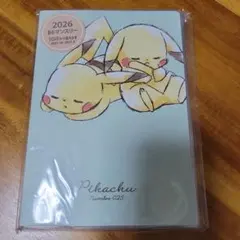 ピカチュウ 2026年スケジュール帳 手帳 マンスリー