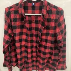 UNIQLO チェック柄フランネルシャツ 150