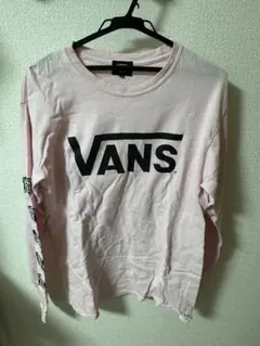 VANS ロングスリーブ Tシャツ M ピンク