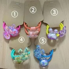 【バラ売り可】新品 未使用 ヘアゴム ヘアアクセサリー うさぎ 2本 セット