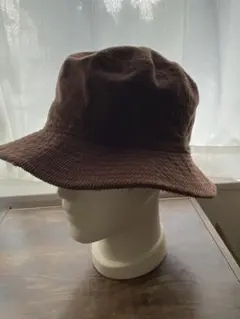 newhattan ブラウン バケットハット S/M