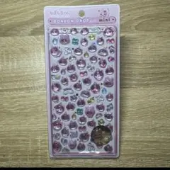 正規品　ボンボンドロップシール　ミニ　しずくちゃん　うるおいちゃん　ピンク