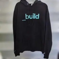 Champion _build パーカー ブラック（155）