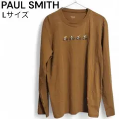【Paul Smith】 長袖Tシャツ ラビットウサギ サイクリング　Lサイズ