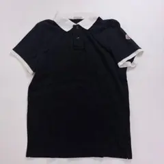 モンクレール MONCLER QR鑑定済 襟裏ロゴプリント ポロシャツ M - メルカリ