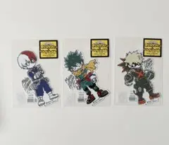 ステッカー 緑谷出久　爆豪勝己　轟焦凍 B-SIDE LABEL ヒロアカ