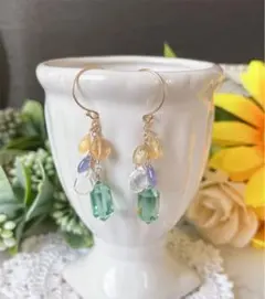 かおちゃん専用♡シャララン ピアス イヤリング