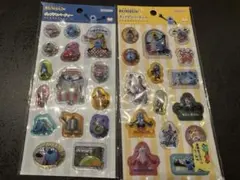 パペットスンスン ポップデコパーティー わたあめカプセルシール 2点セット