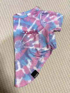 X-girl 犬用 メッシュTシャツ タイダイ柄 Sのサムネイル