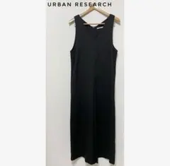 URBAN RESEARCH オールインワンパンツ　ブラック　黒のサムネイル