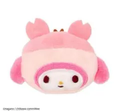 ちいかわ　サンリオ　シークレットヘアクリップ　マイメロ　カニちゃん