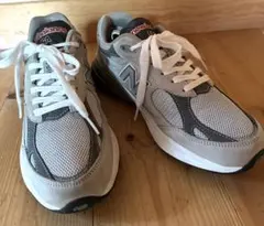 【美品】New Balance M990V3 グレー スニーカー 26.5㎝