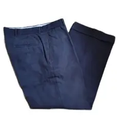 アットラスト atlast コーデュロイ トラウザー 34 ATLAST ＆ CO(アットラスト) チノトラウザーズ ブラック サイズ