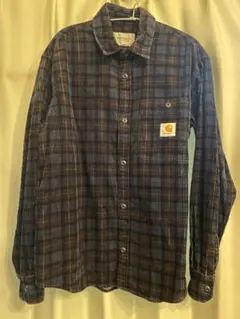 Carhartt コーデュロイ チェックシャツ M