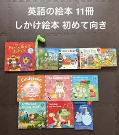 英語絵本 10冊(アーロ無し)しかけ絵本