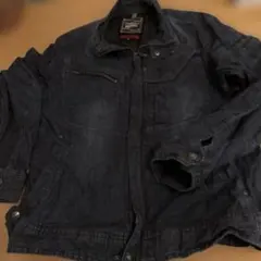 A993 フィールドコア　ワークマン　デニムジャケット　インディゴネイビー　薄手